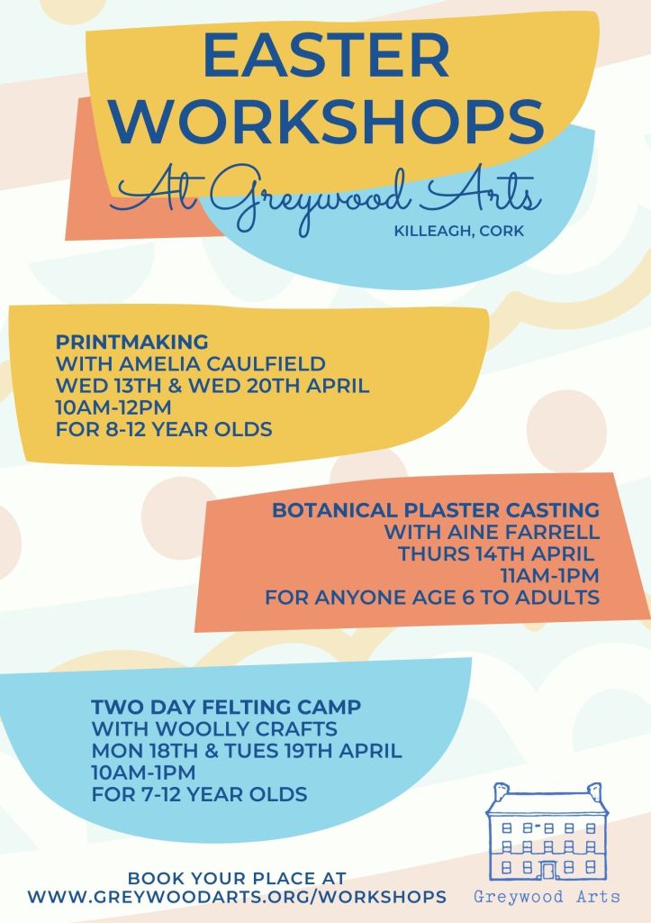 Easter Workshops at Greywood Arts